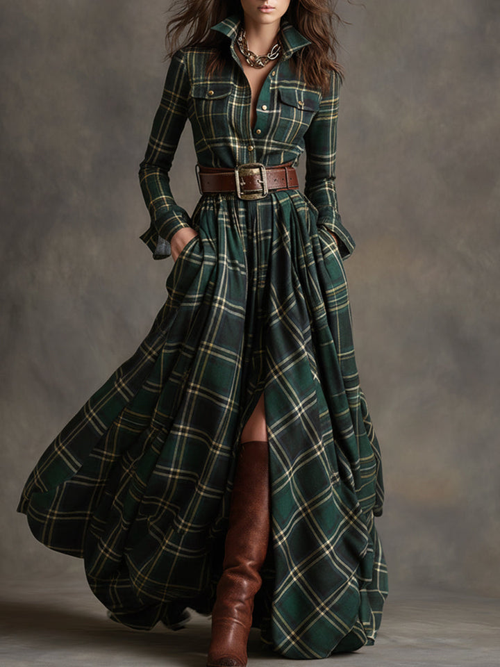 Mireline | Button-Up Shirt Dress