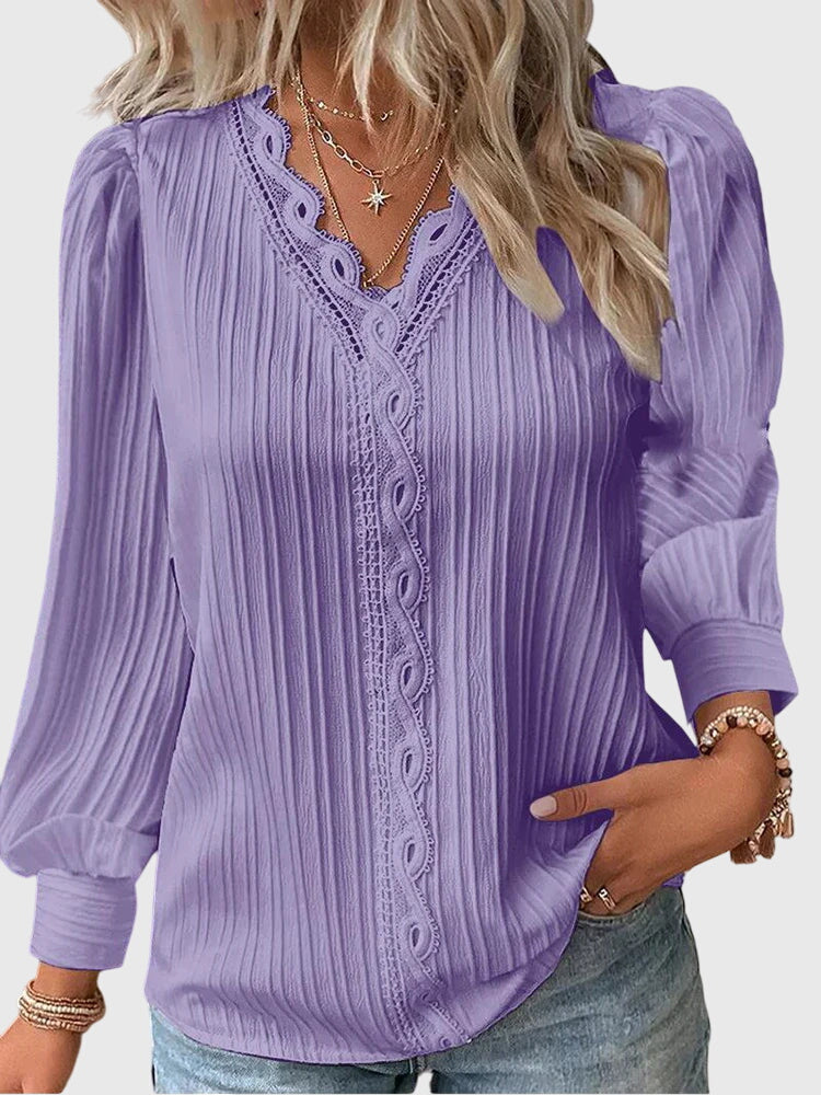 Clara | Elegant Pullover Blouse