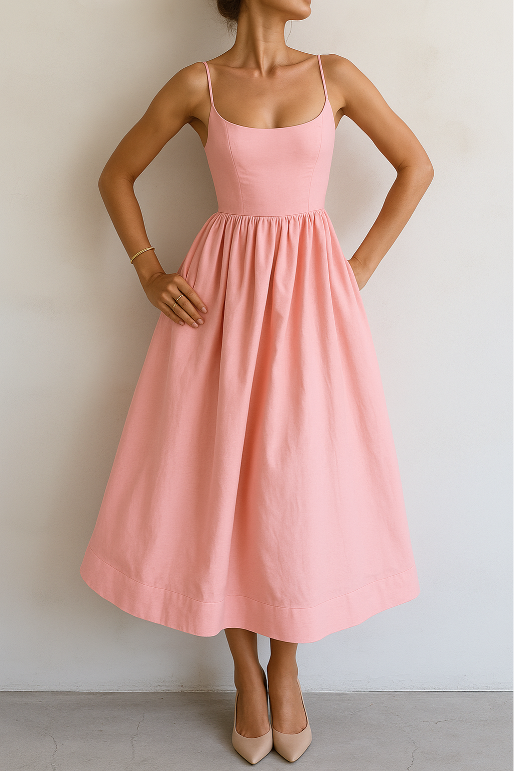 Nicole | Elegant Wedding Guest Summer Maxi Dress