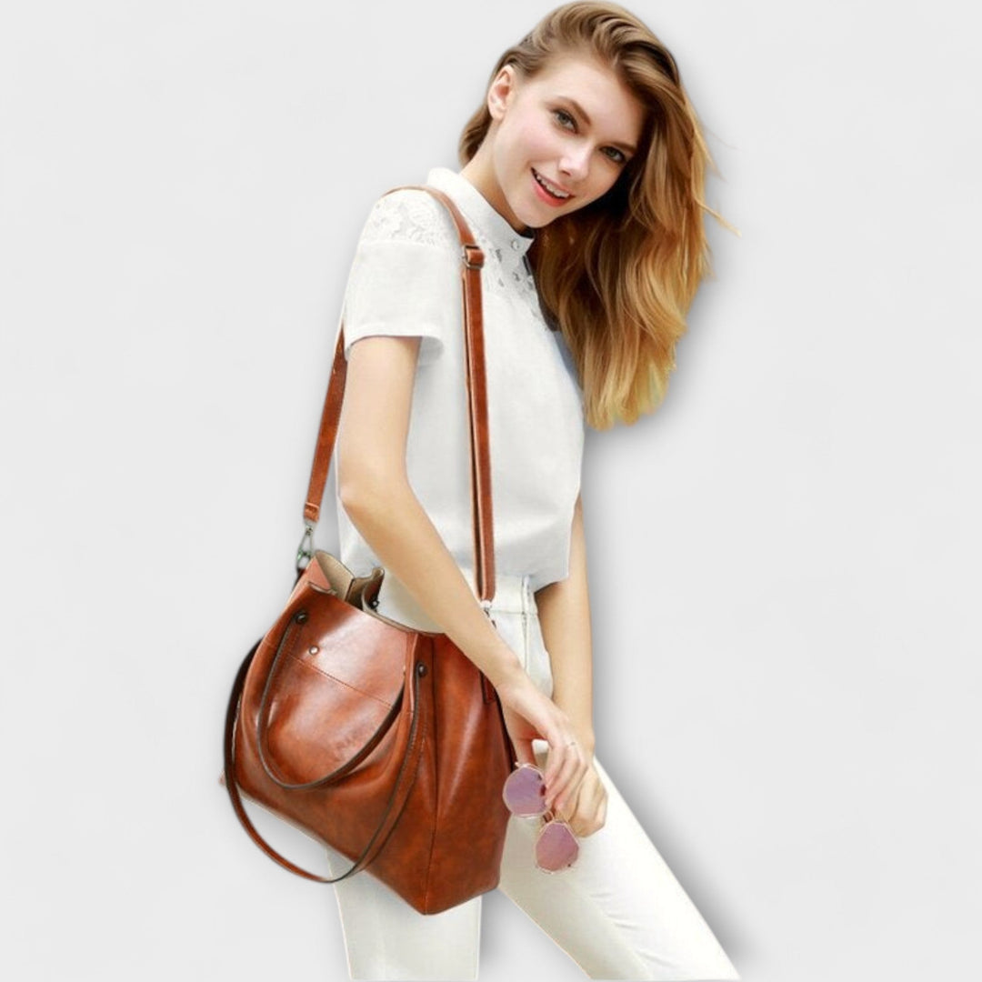 Clara | 4-Piece Vintage Bag Set