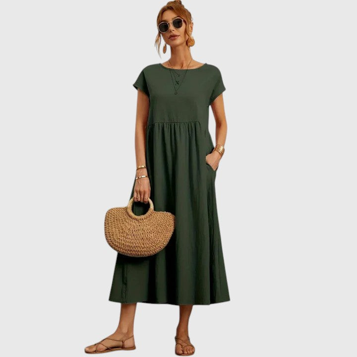 Clara | Comfortable Midi Dress
