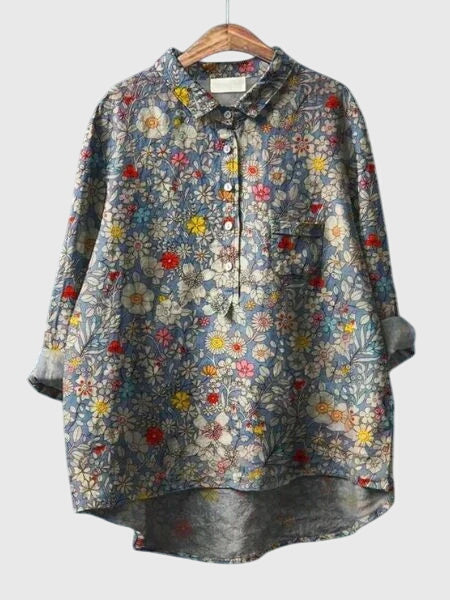 Clara | Floral Print Blouse