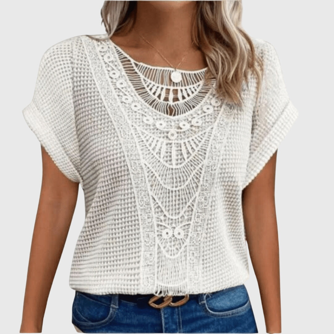 Clara | Elegant Ibiza Style Blouse