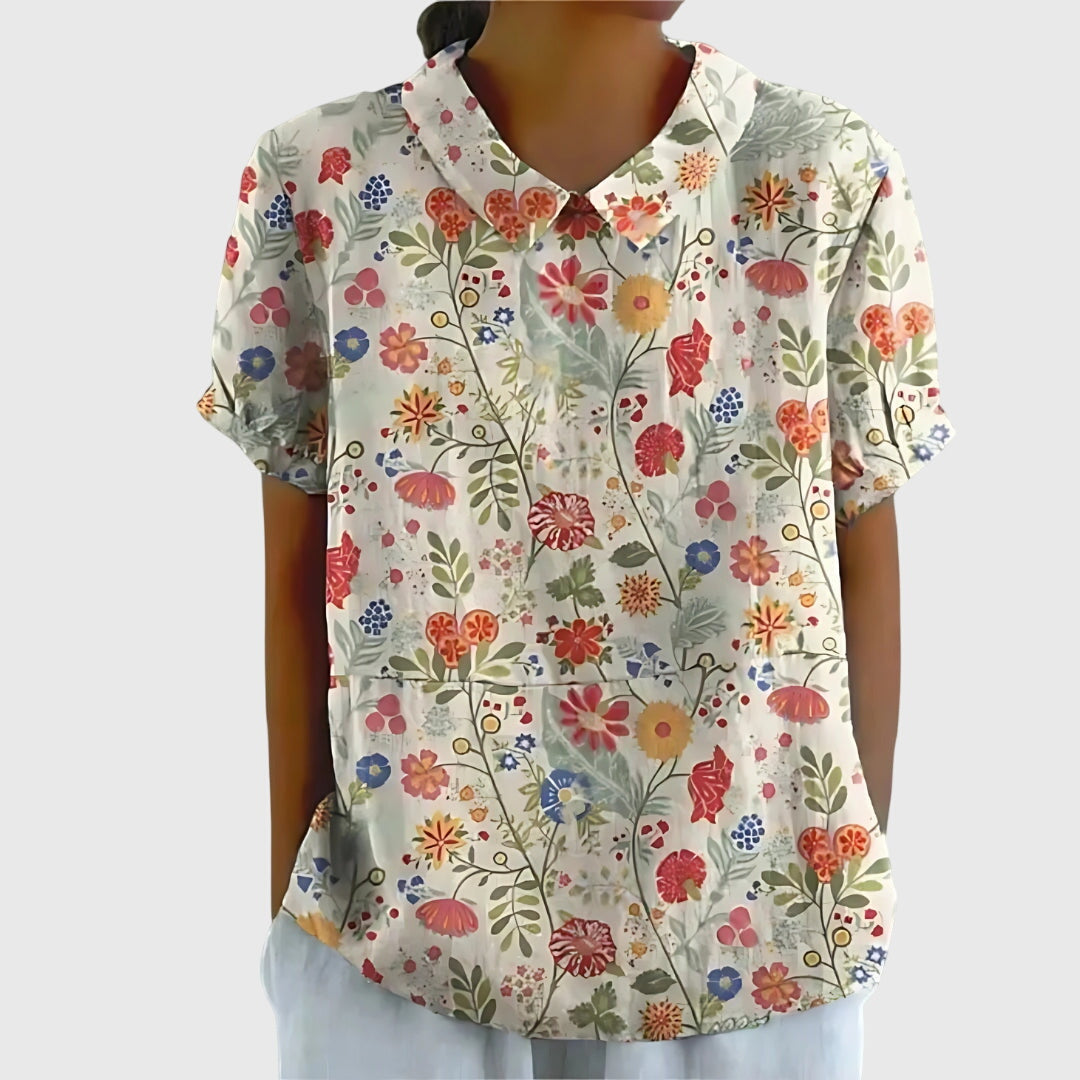 Clara | Floral Blouse