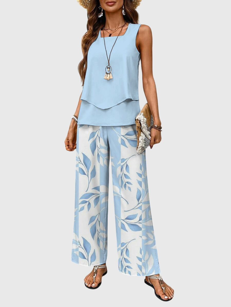 Clara | Elegant 2-Piece Summer Set