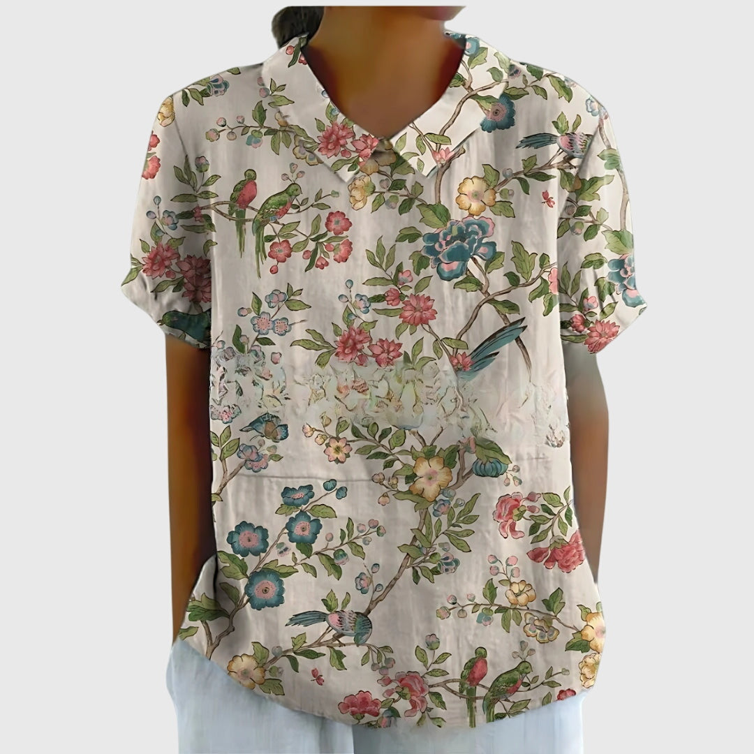 Clara | Floral Blouse