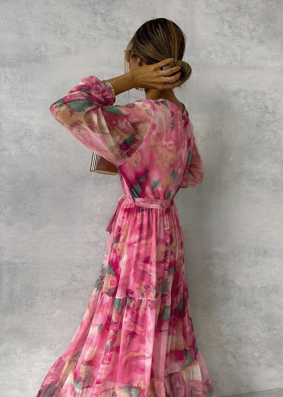Carman | Floral Wrap Dress