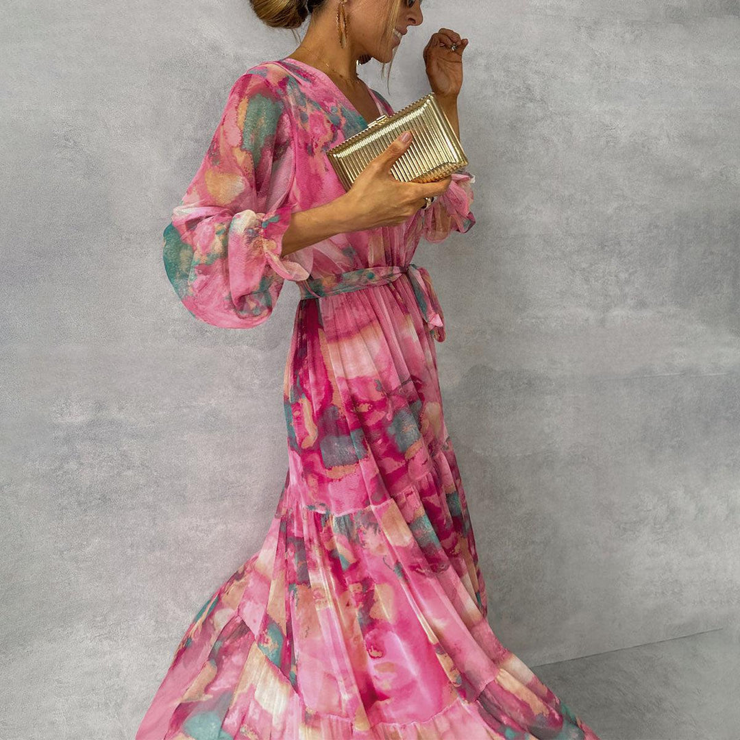 Carman | Floral Wrap Dress