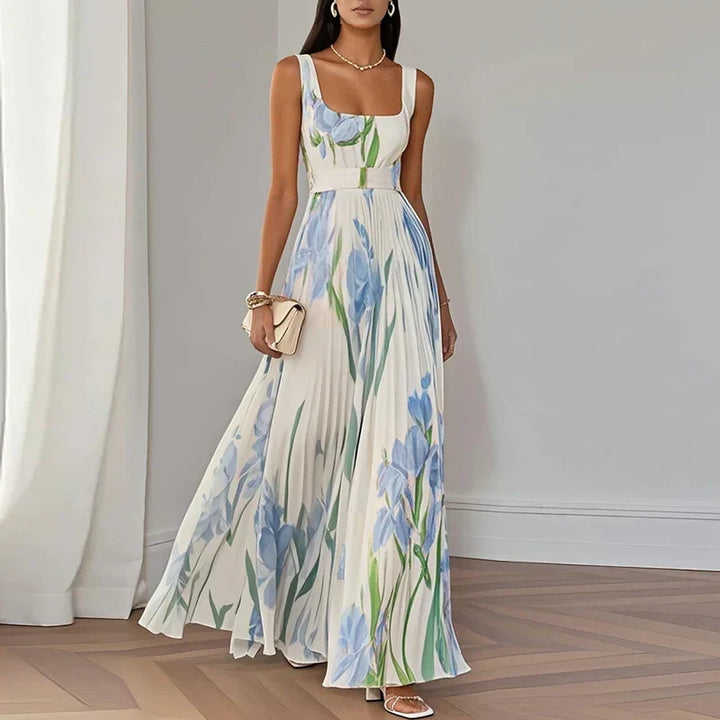 Oriah™ | Floral A-Line Maxi Dress