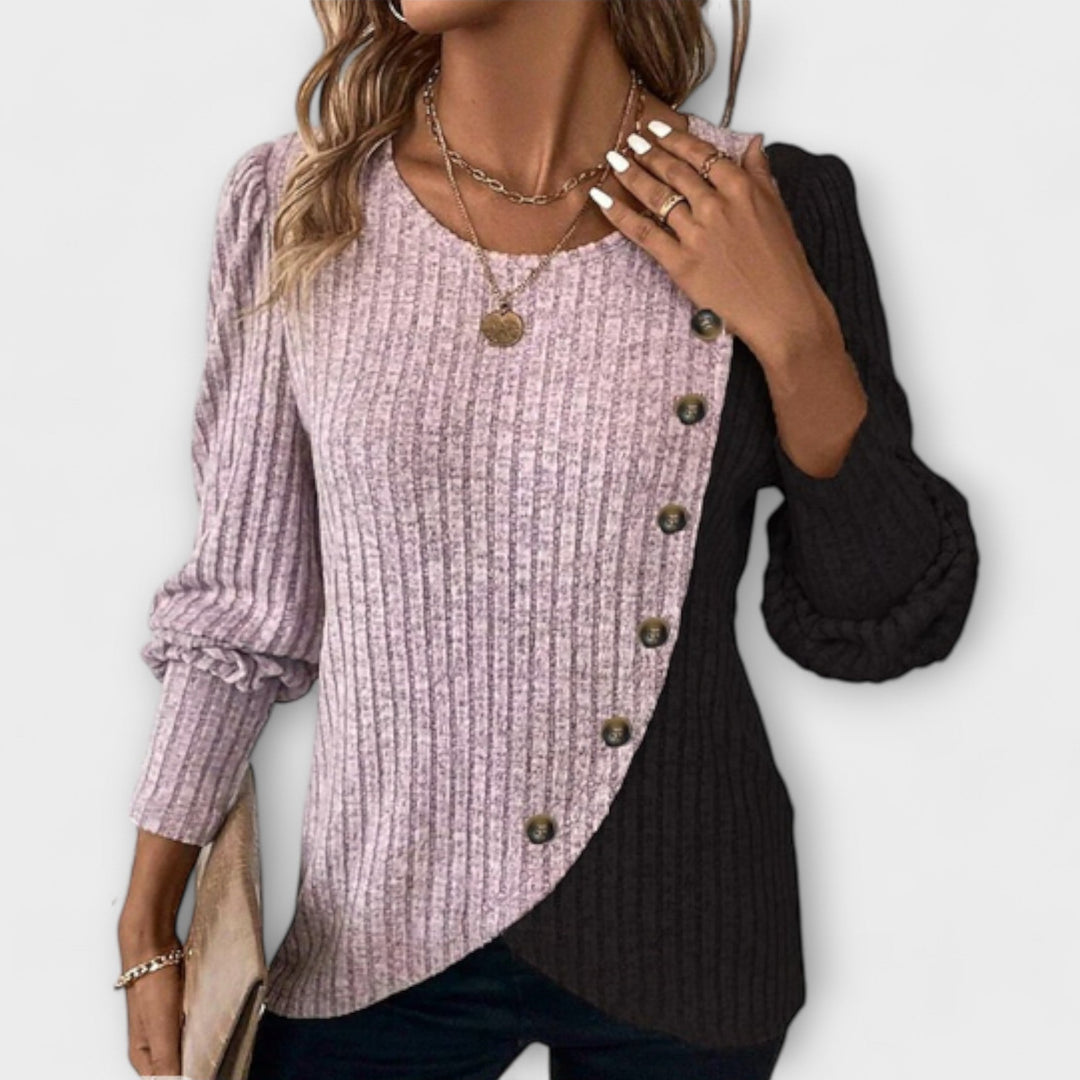 Clara | Elegant Knitted Blouse