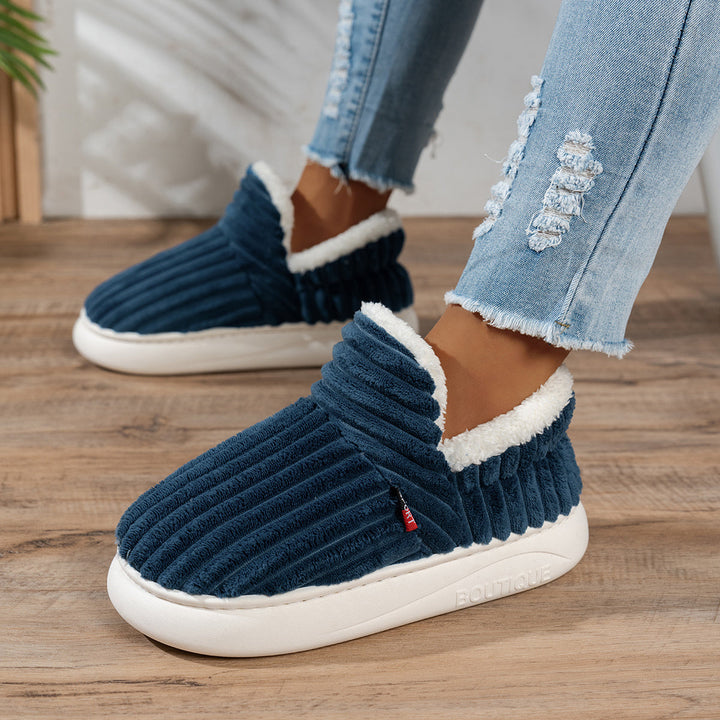 CozyStep Plush House Slippers
