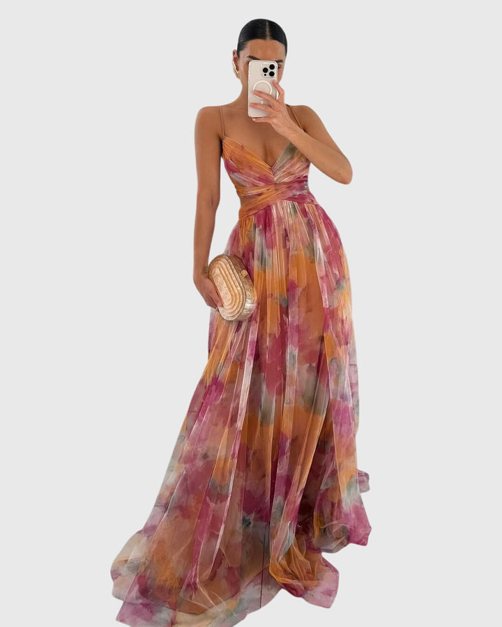 Clara | Floral Maxi Dress