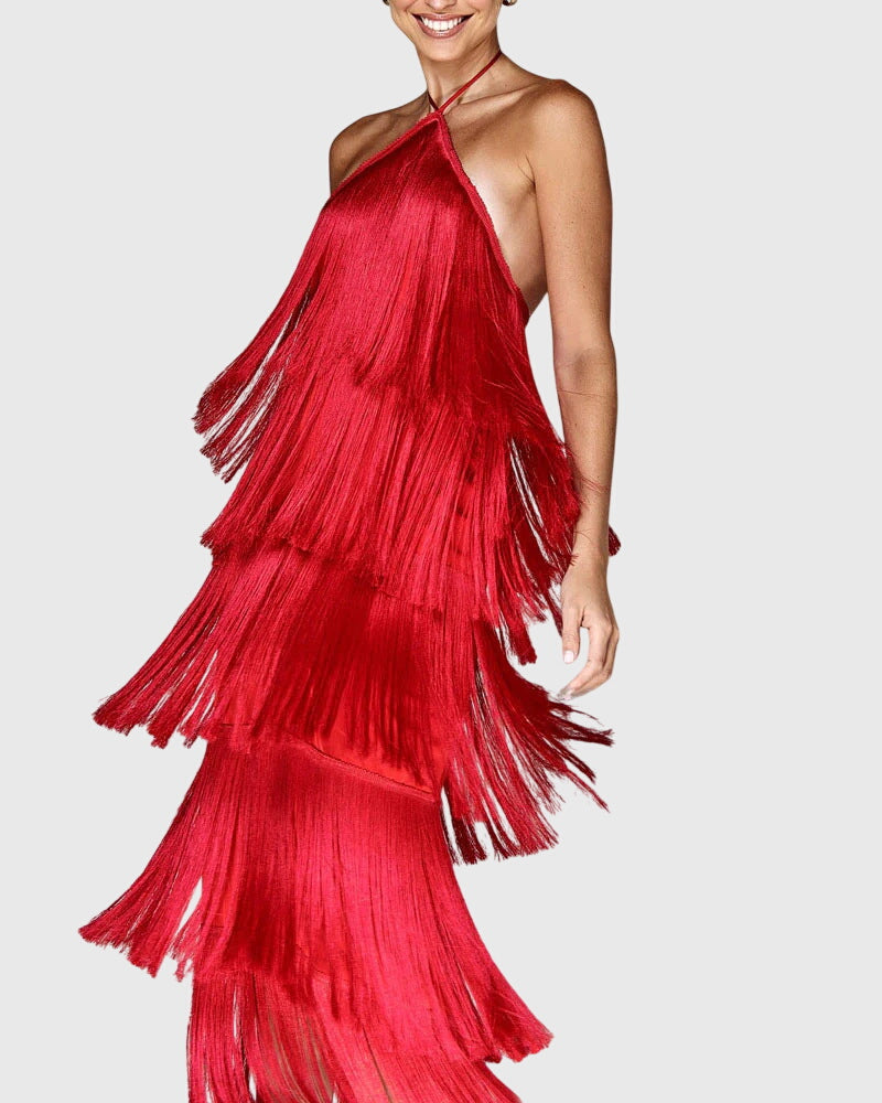 Clara | Tassel Dress
