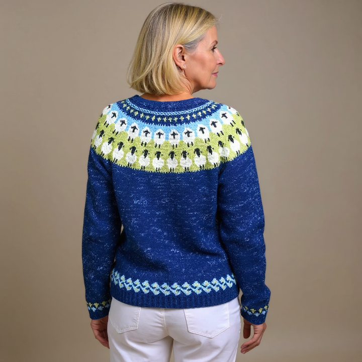 Sophia | Vintage Icelandic Cardigan