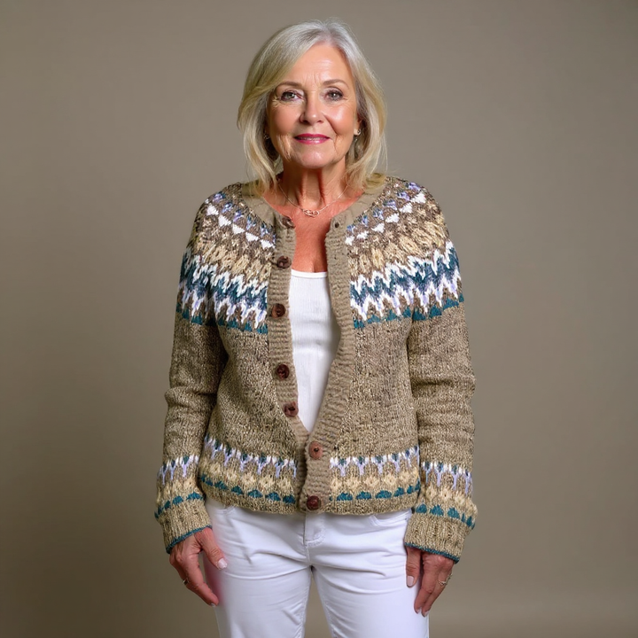 Cleo | Vintage Icelandic Cardigan